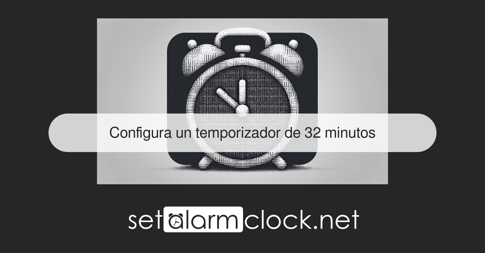 Configura un temporizador de 32 minutos – Temporizador de cuenta atrás online gratis