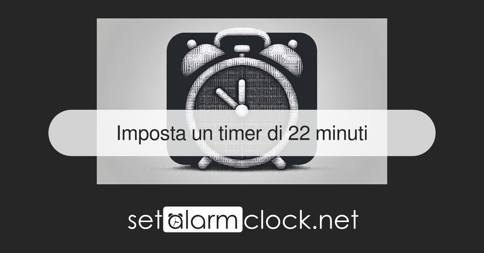 Imposta un timer di 22 minuti – Timer conto alla rovescia online gratis
