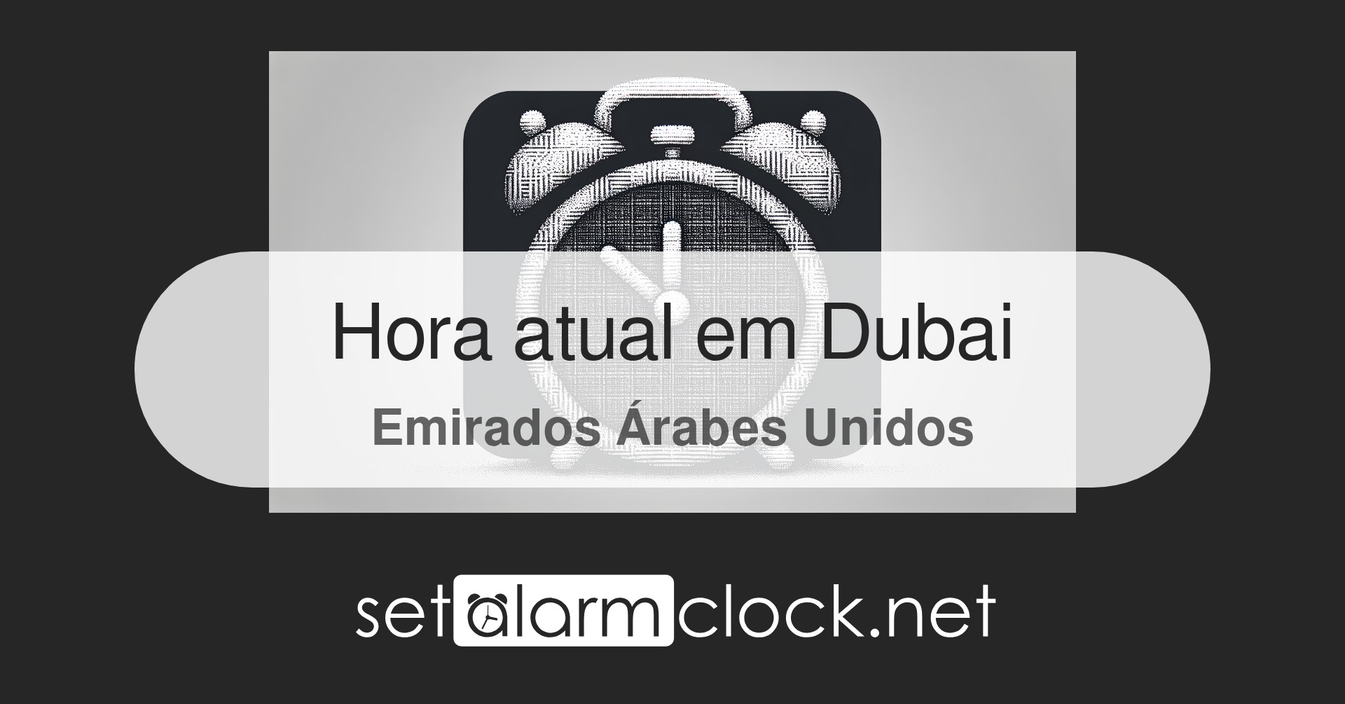 Hora atual em Dubai, Emirados Árabes Unidos – Relógio mundial
