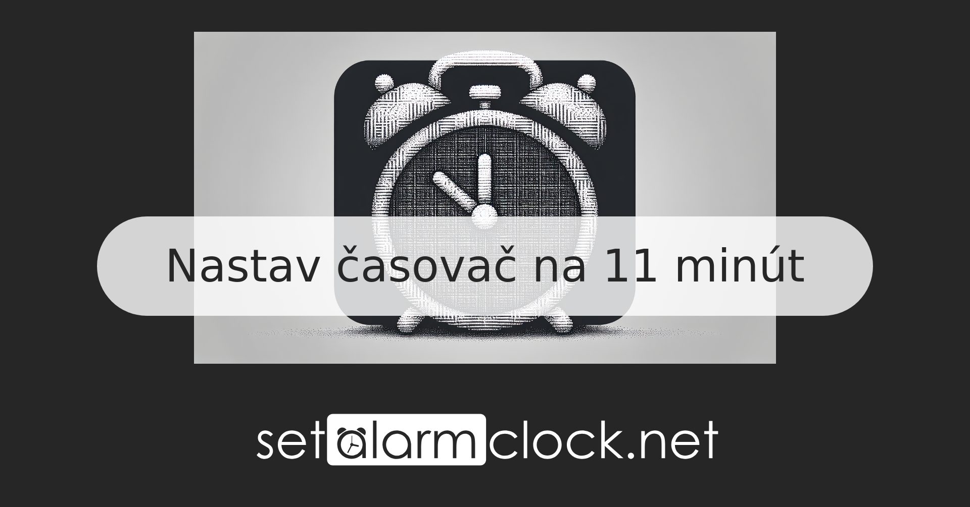 Nastavte časovač na 11 minút – Online časovač