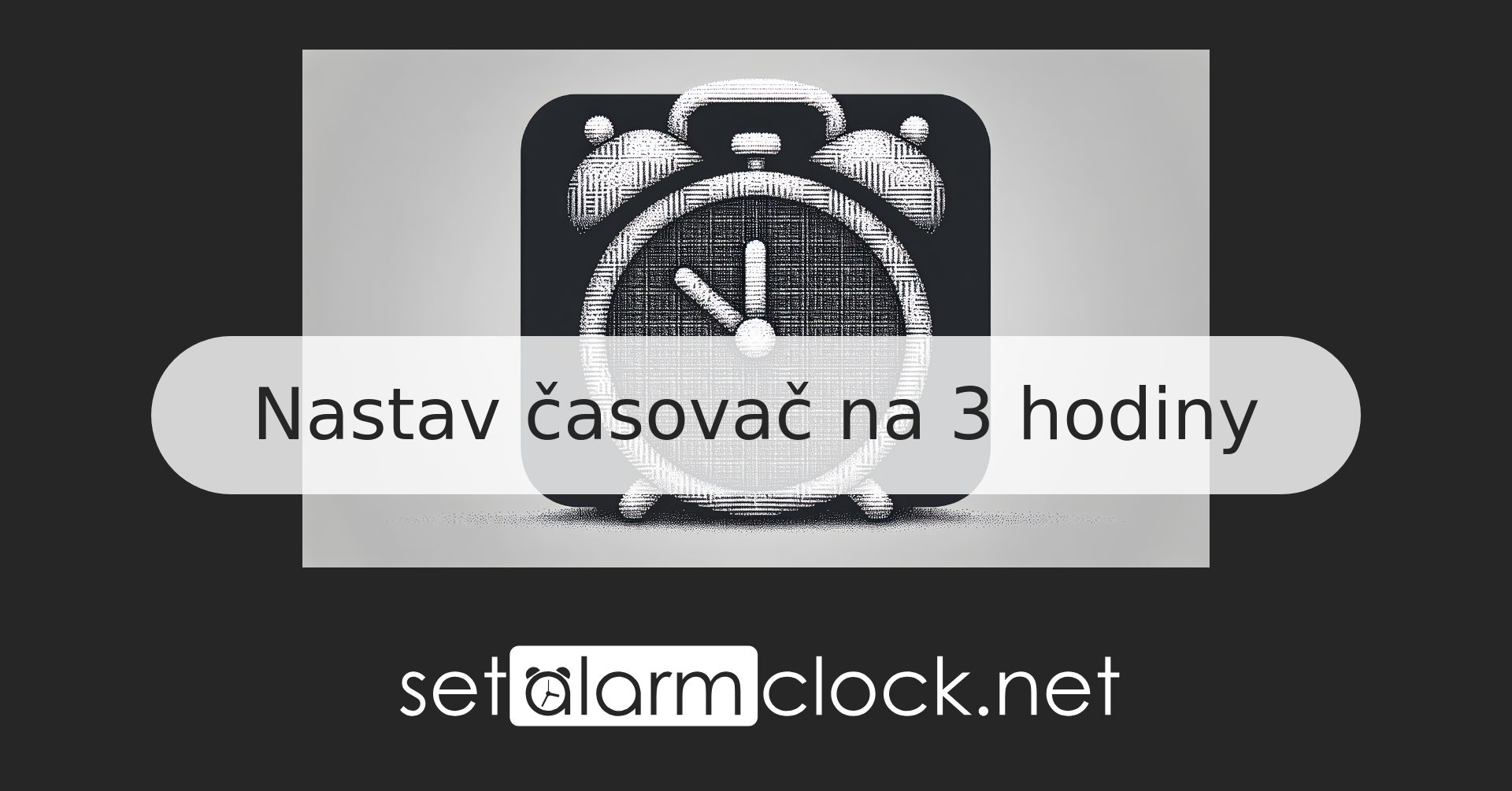 Nastavte časovač na 3 hodiny – Online časovač